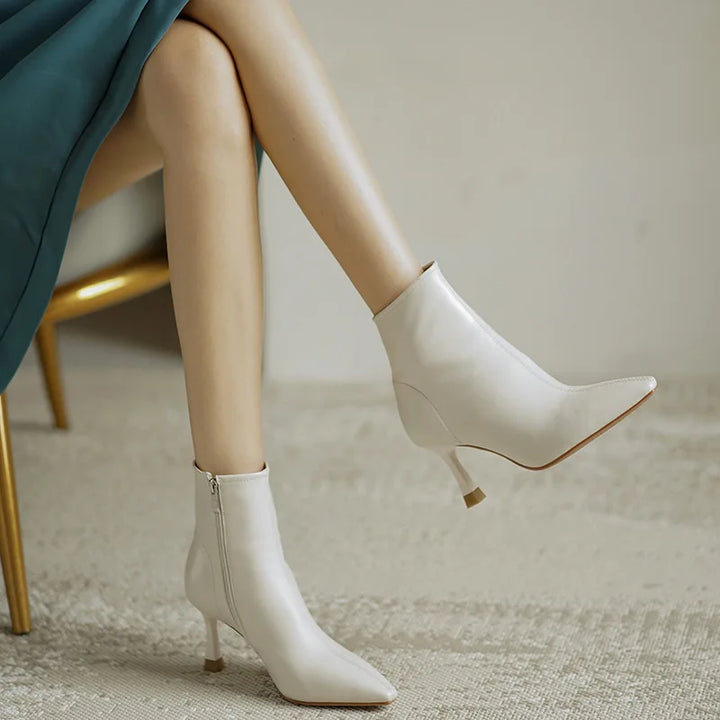 Boots For Women | Pointed Toe Ankle Heel Style