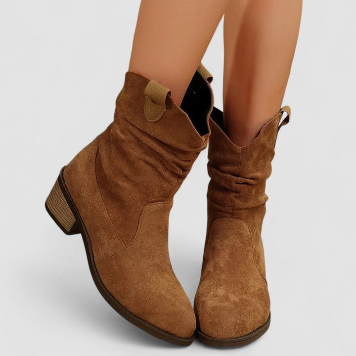 Boots for Women | Ankle Block Heel