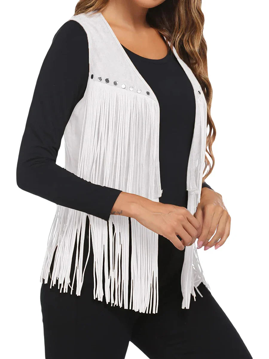 Women’s Vest | Fringe Vintage Style