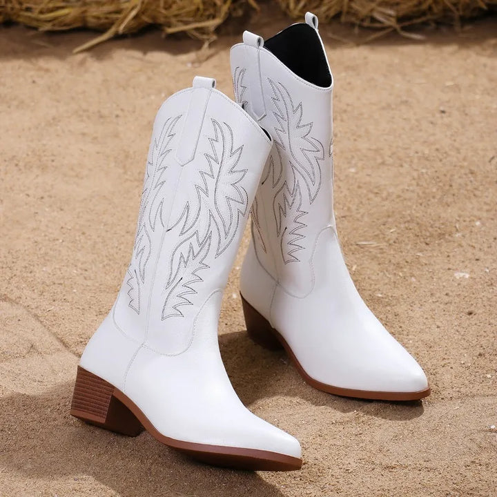 Boots for Women | Western Style Low Heel