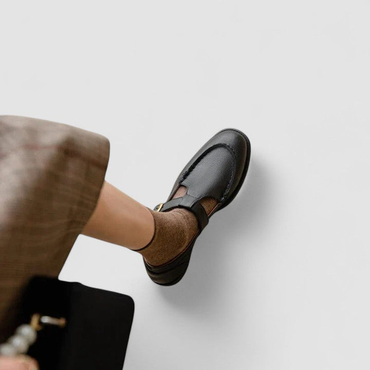 Mary Jane Shoes for Women | Square-Toe Buckle Strap