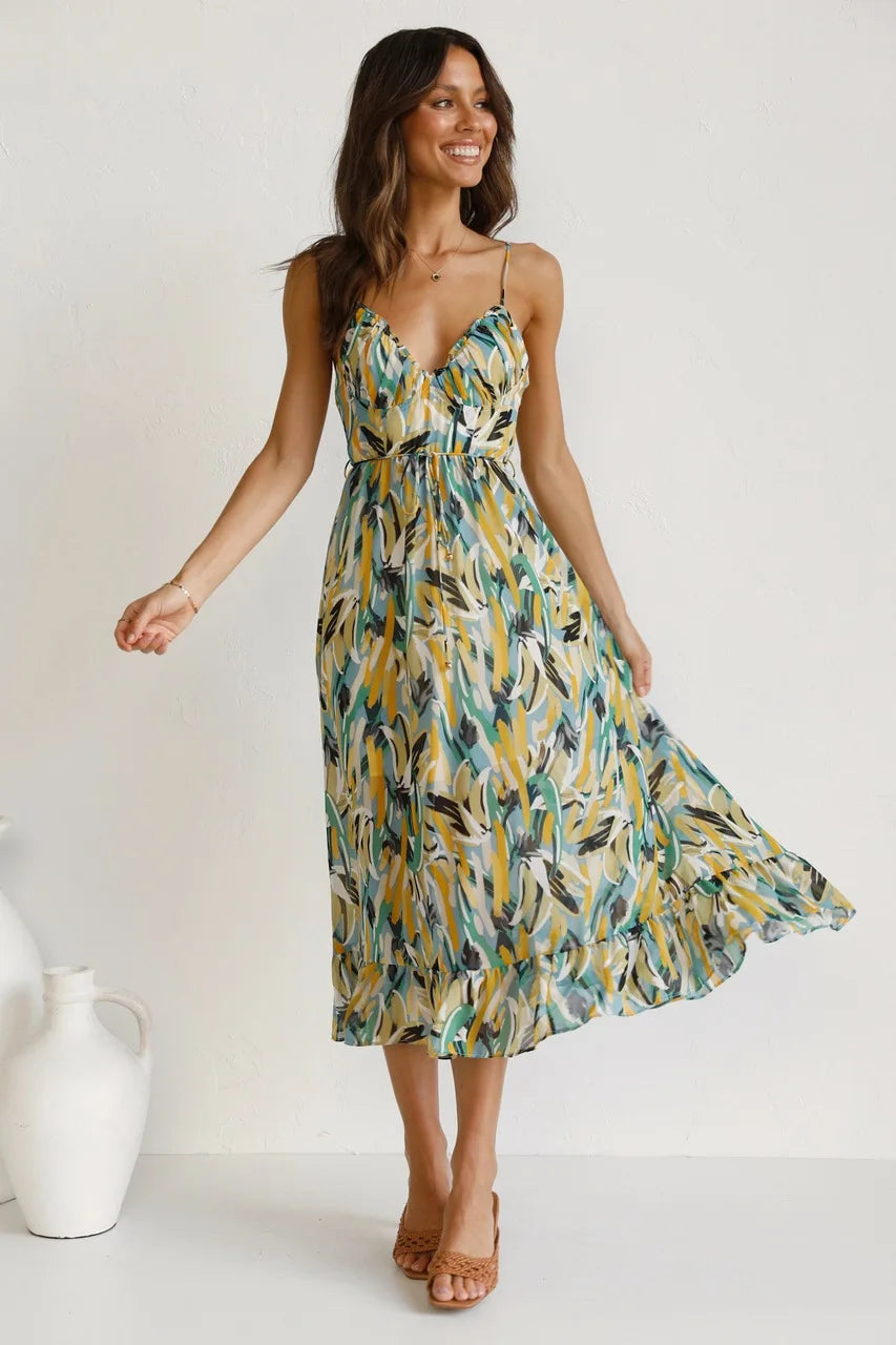 Women’s Dress | Strappy Midi