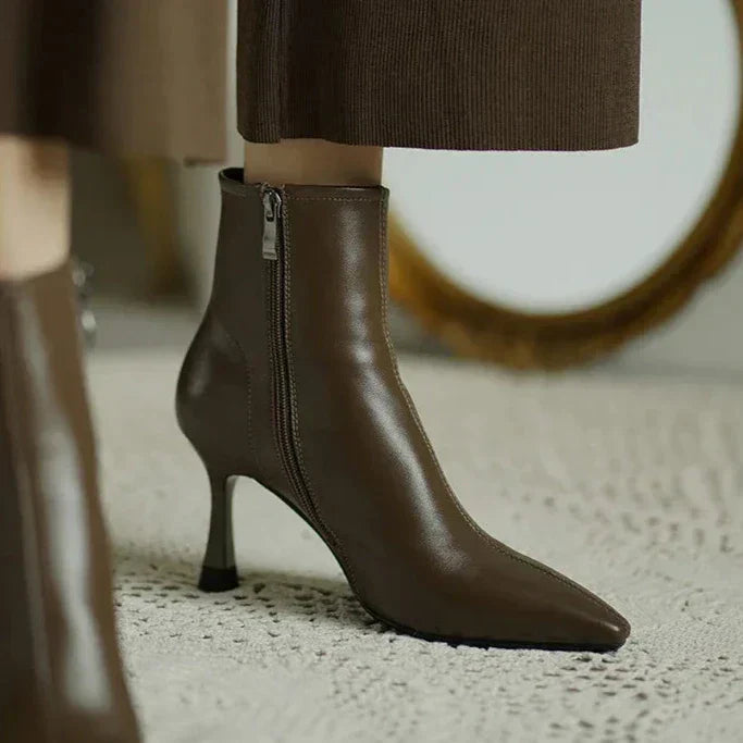 Boots For Women | Pointed Toe Ankle Heel Style