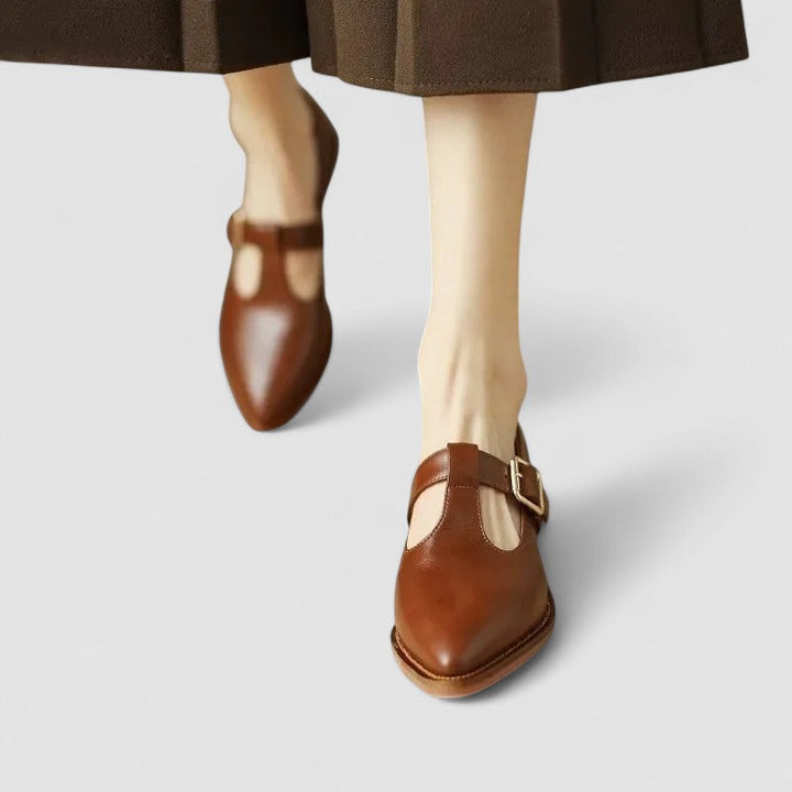 Women’s Mary Jane Shoes | Low Heel Pointed Toe
