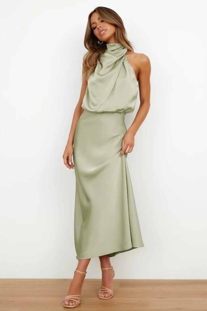 Women’s Dress | Halter Maxi