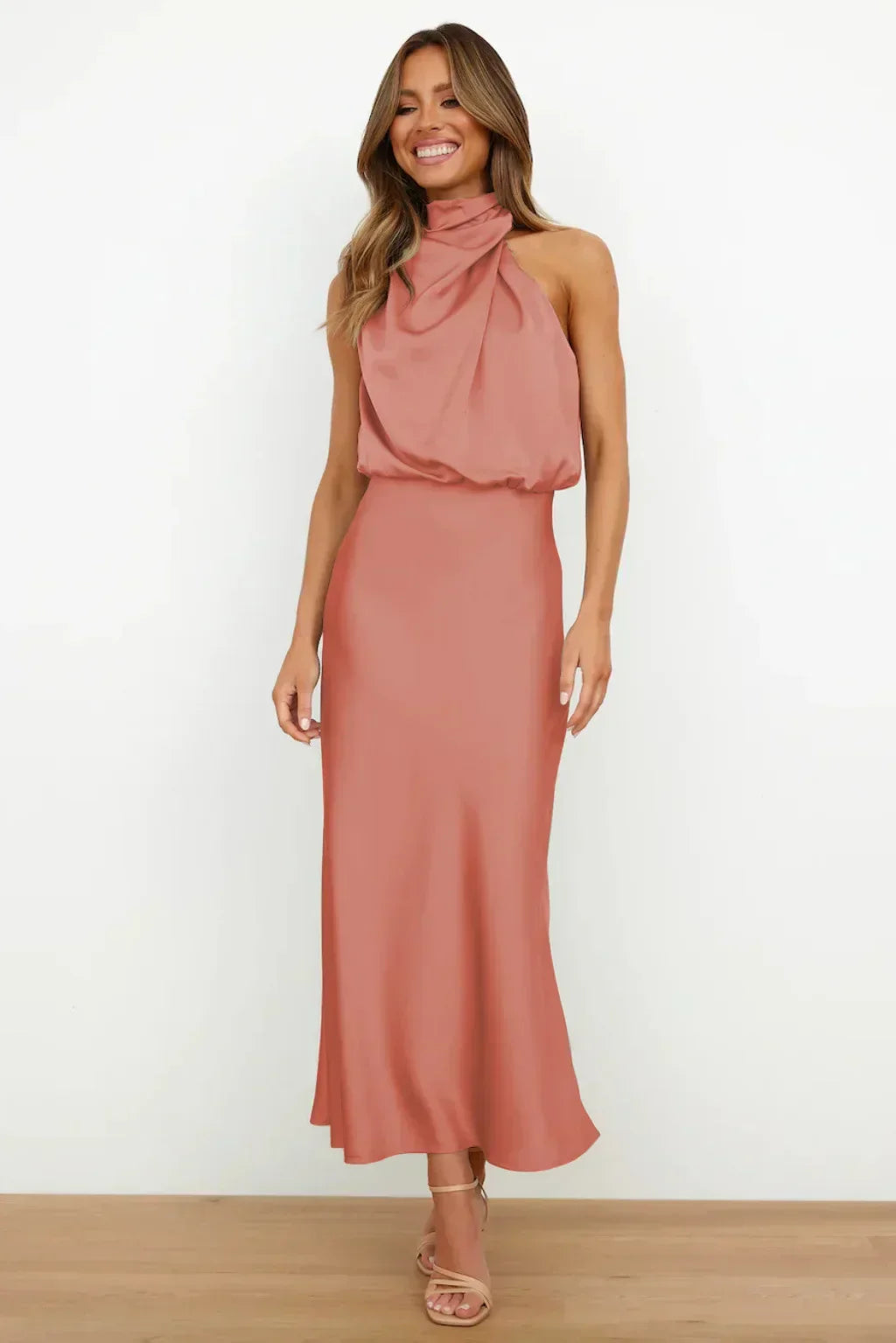 Women’s Dress | Halter Maxi