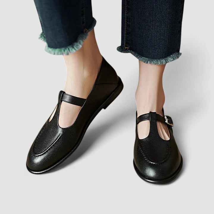 Women’s Mary Jane Shoes | Low Heels Buckle Strap