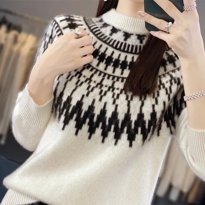 Sweater for Women | Fair Isle Pattern