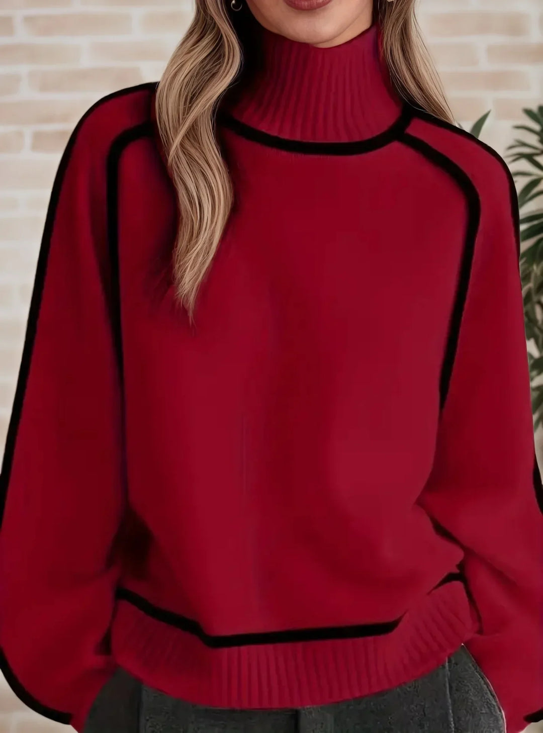 Sweater for Women | Loose Oversized Turtleneck