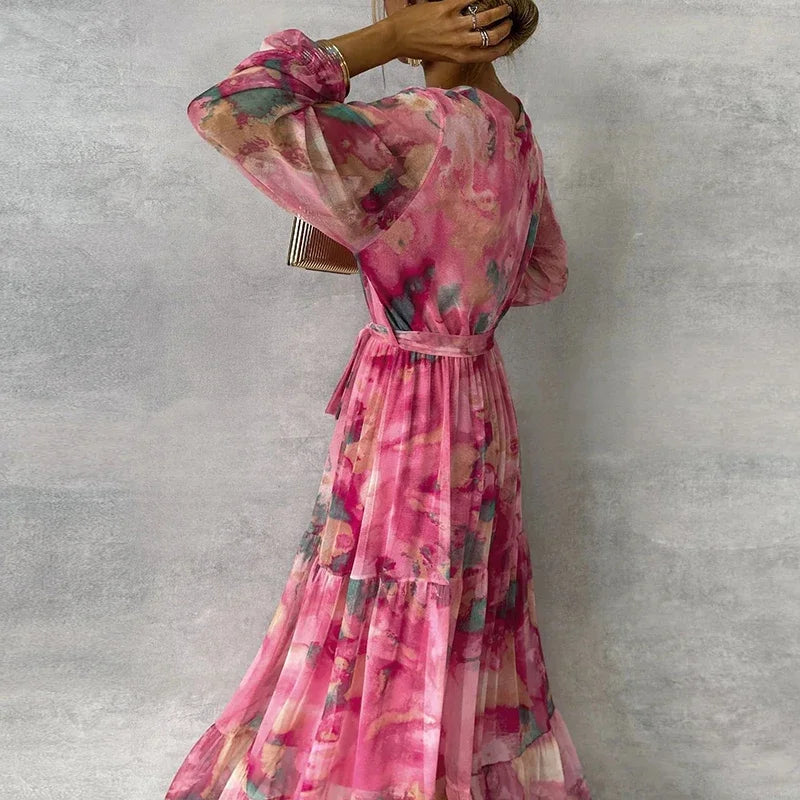 Women’s Dress | Floral Wrap Maxi