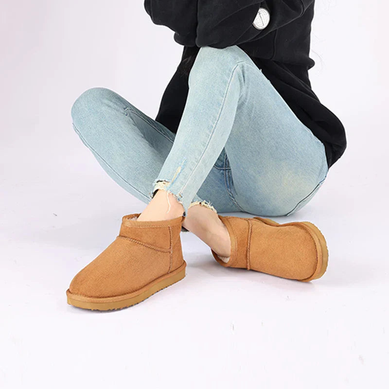 Boots For Women | Low Ankle Pull On Flat Style