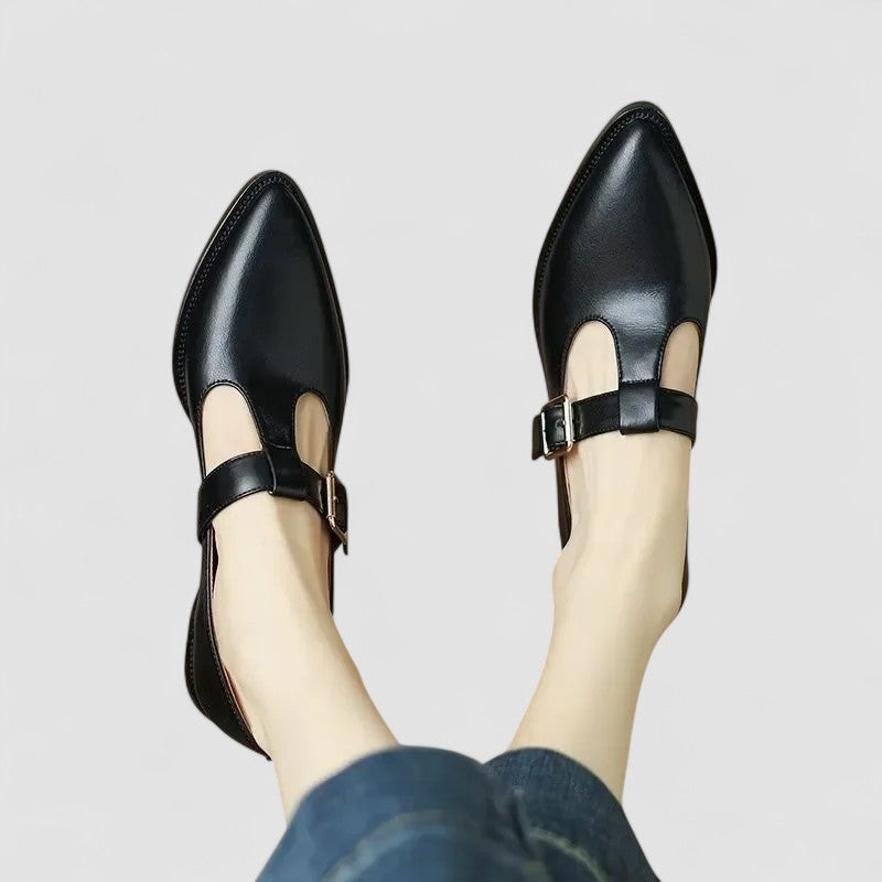 Women’s Mary Jane Shoes | Low Heel Pointed Toe