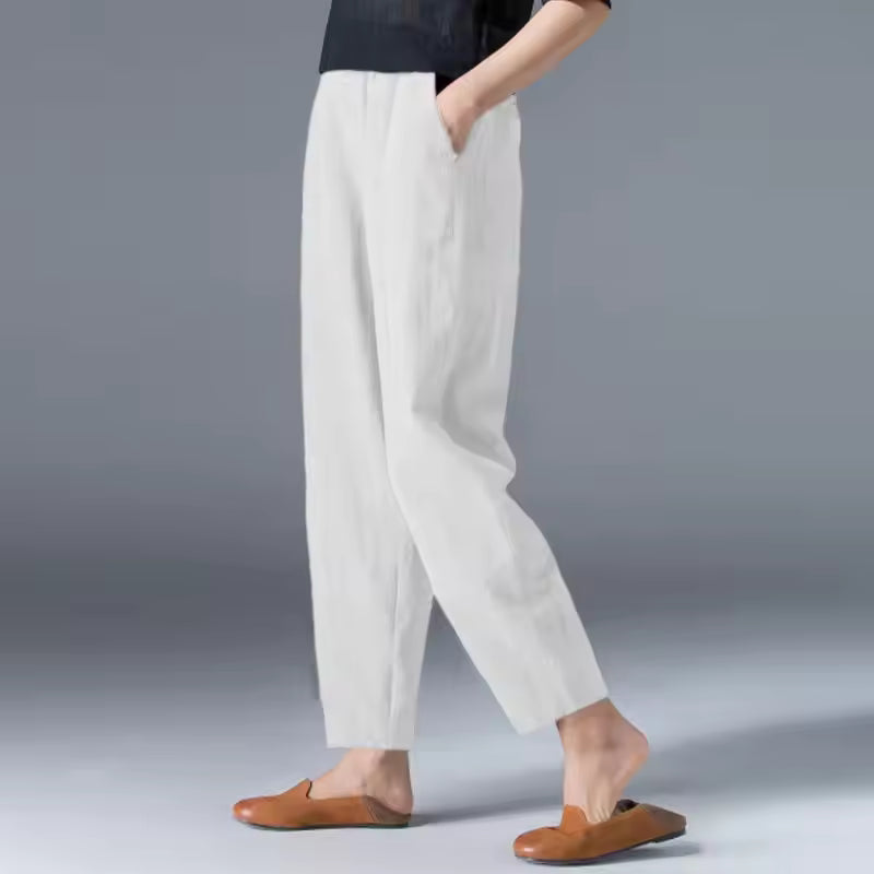 Women’s Trousers | High Waist Tapered Fit