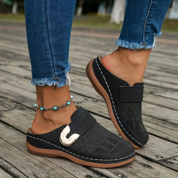 Women's Clog Mules | Slip-On Perforated