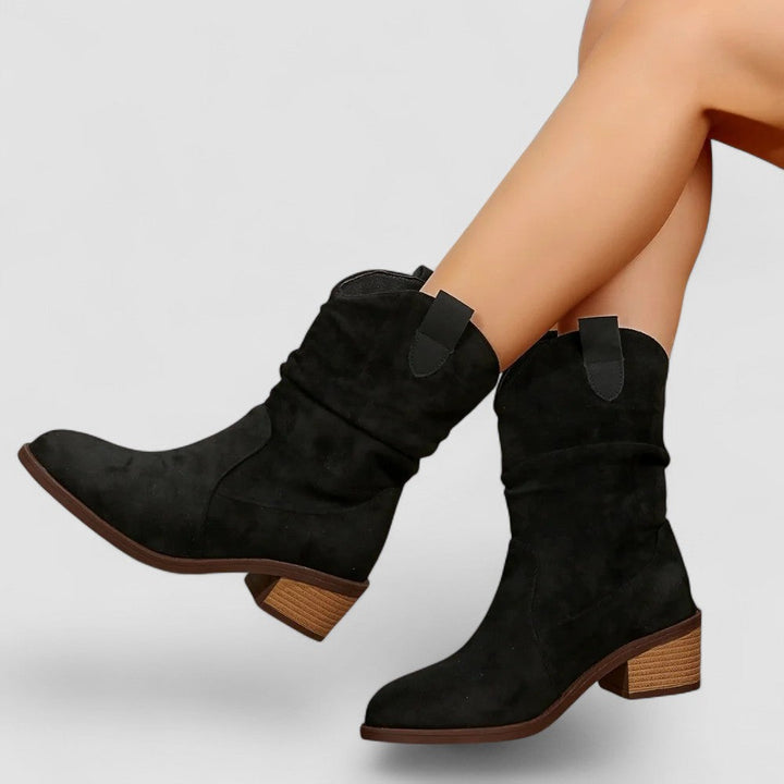 Boots for Women | Ankle Block Heel
