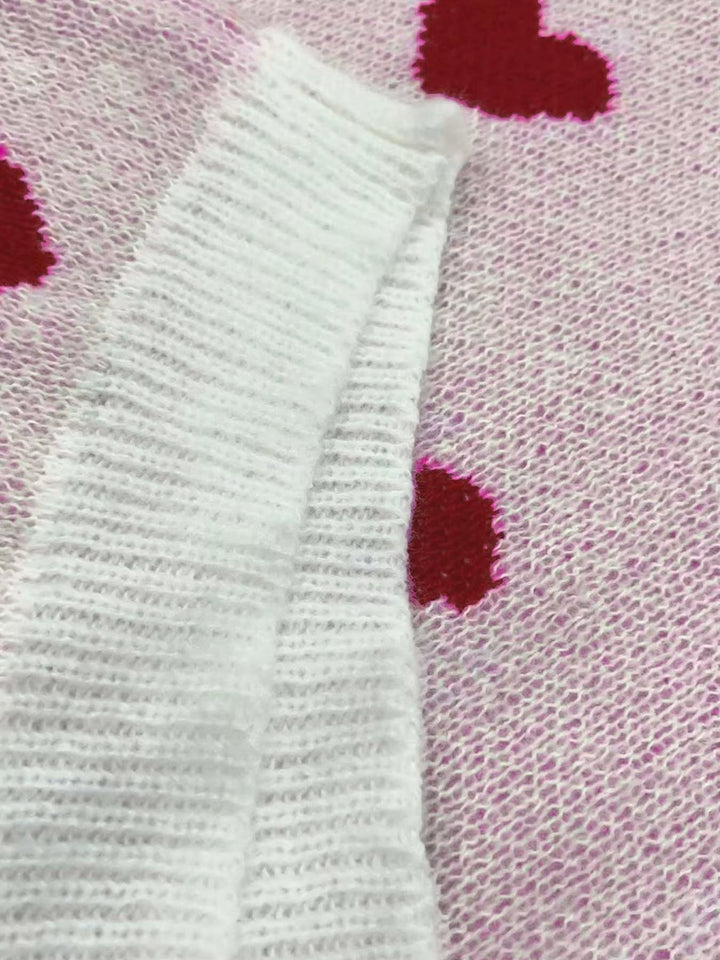 Sweater for Women | Heart Print Design