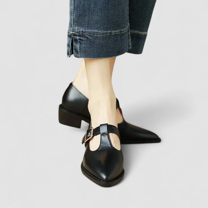 Women’s Mary Jane Shoes | Low Heel Pointed Toe