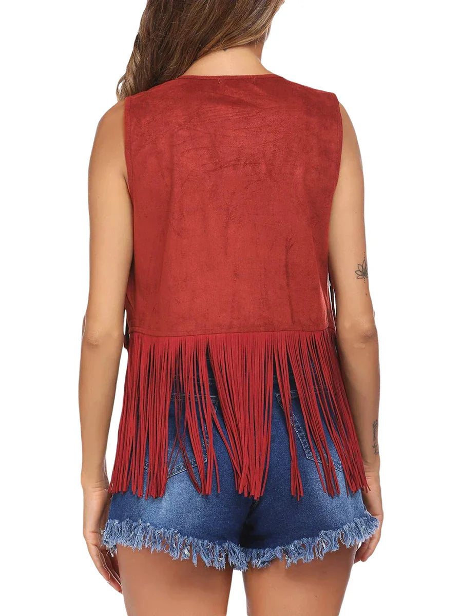 Women’s Vest | Fringe Vintage Style