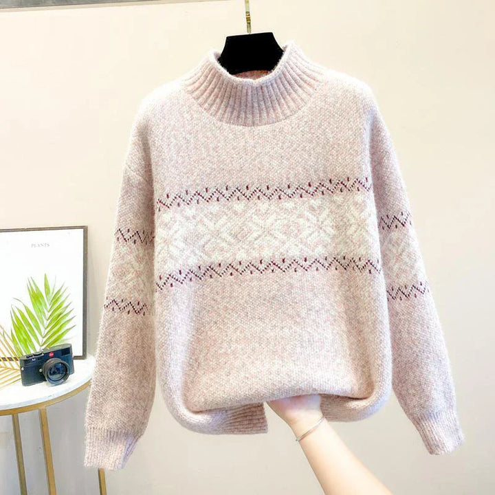 Sweater for Women | Nordic-style Pattern