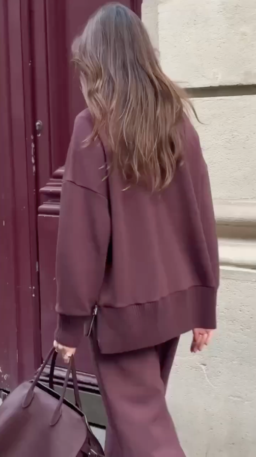 Co-ord Set For Women | Knit Turtle Neck