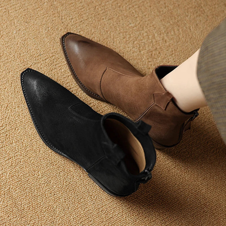 Boots for Women | Ankle Block Heel Design