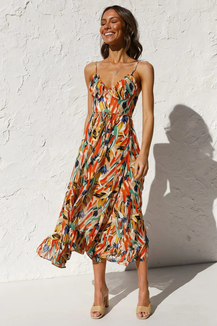 Women’s Dress | Strappy Midi