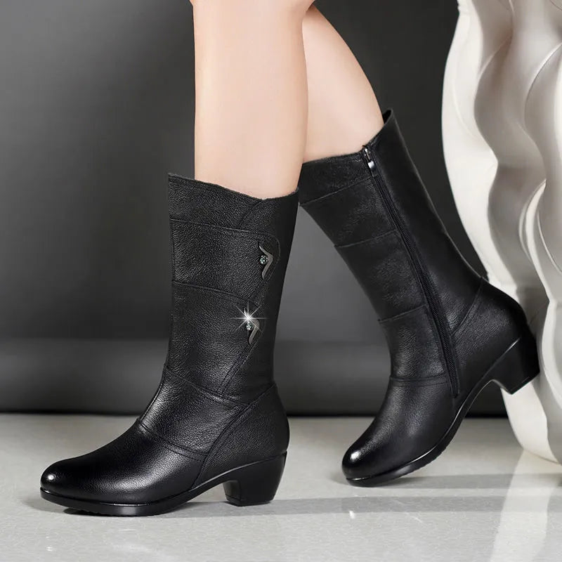 Women’s Boots | Knee-High Side Zip
