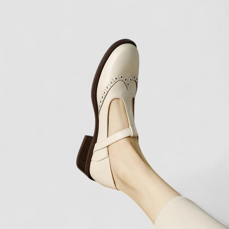Women’s Mary Jane Shoes | Buckle Strap Low Heel