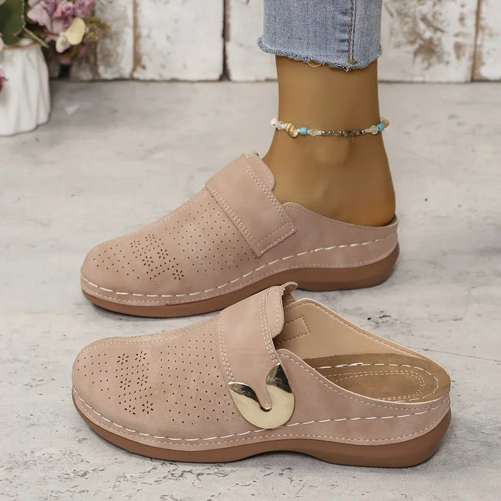 Women's Clog Mules | Slip-On Perforated