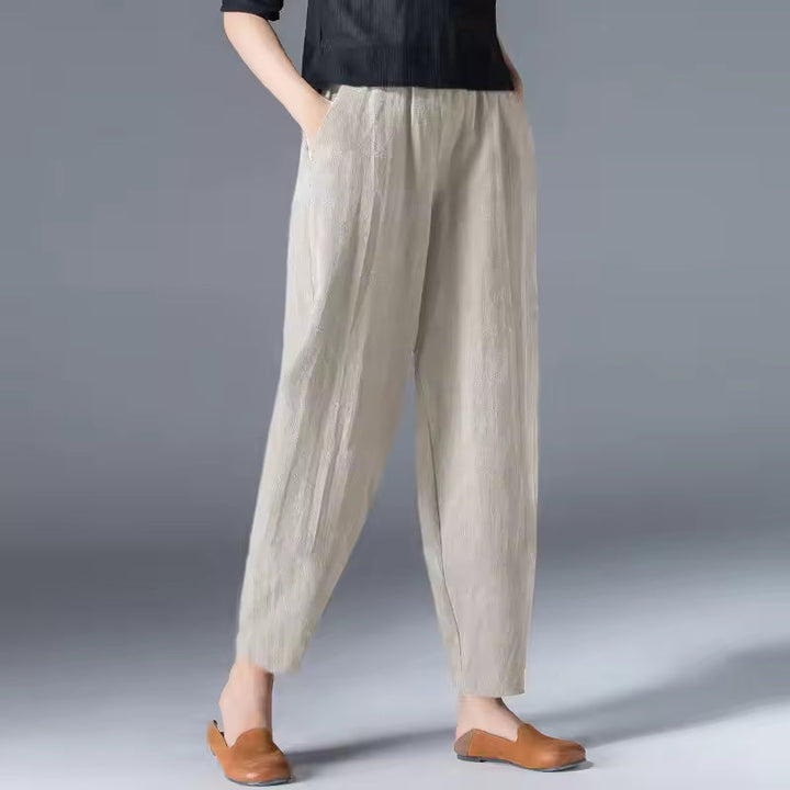 Women’s Trousers | High Waist Tapered Fit