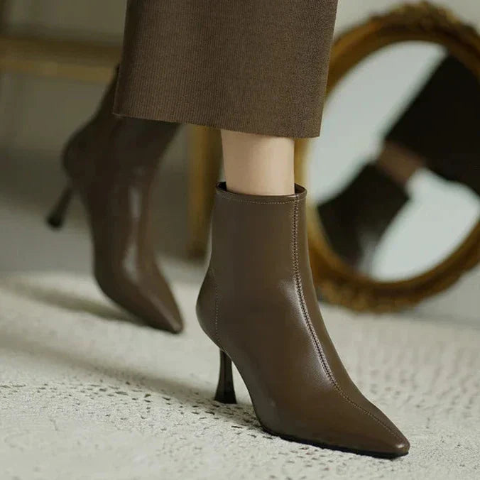 Boots For Women | Pointed Toe Ankle Heel Style