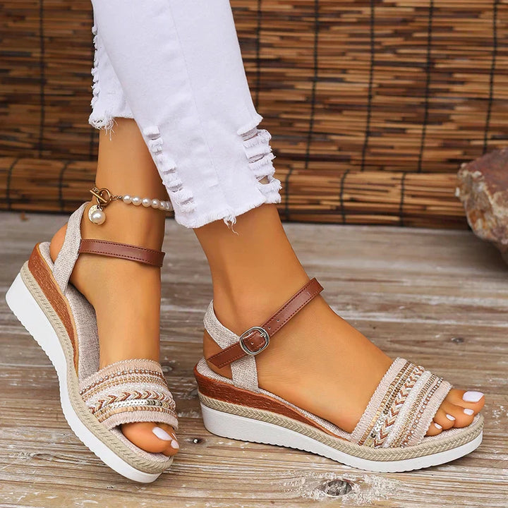 Sandals For Women | Open-Toe Ankle Strap Design