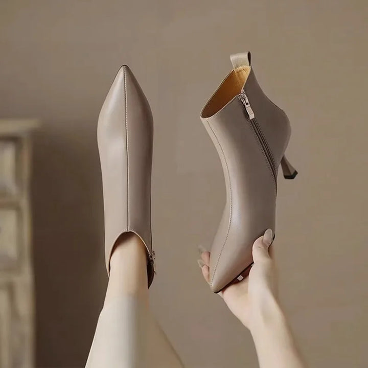 Boots For Women | Ankle Height With Pointed Heel