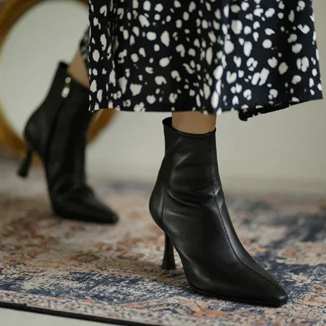 Boots For Women | Pointed Toe Ankle Heel Style