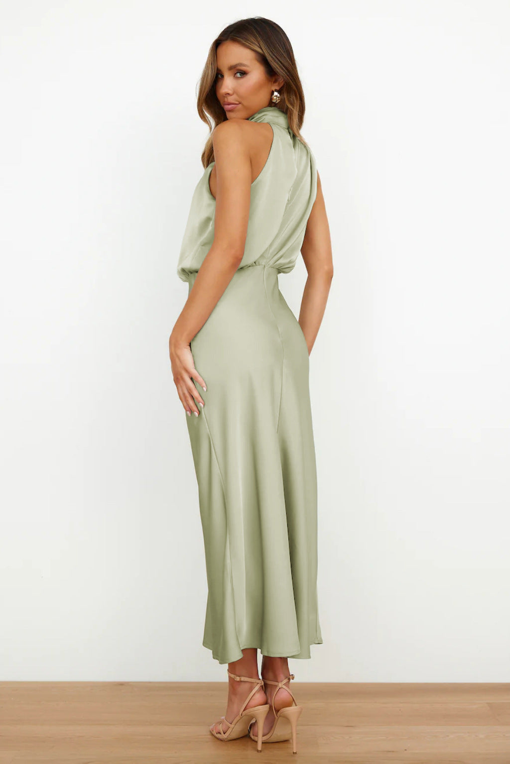 Women’s Dress | Halter Maxi