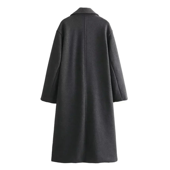 Coat for Women | Double Breasted Long Tailored