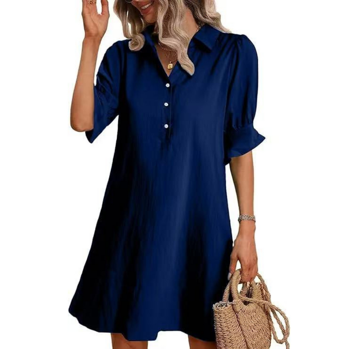 Women's Dress | Collared Neck Shirt Outfit