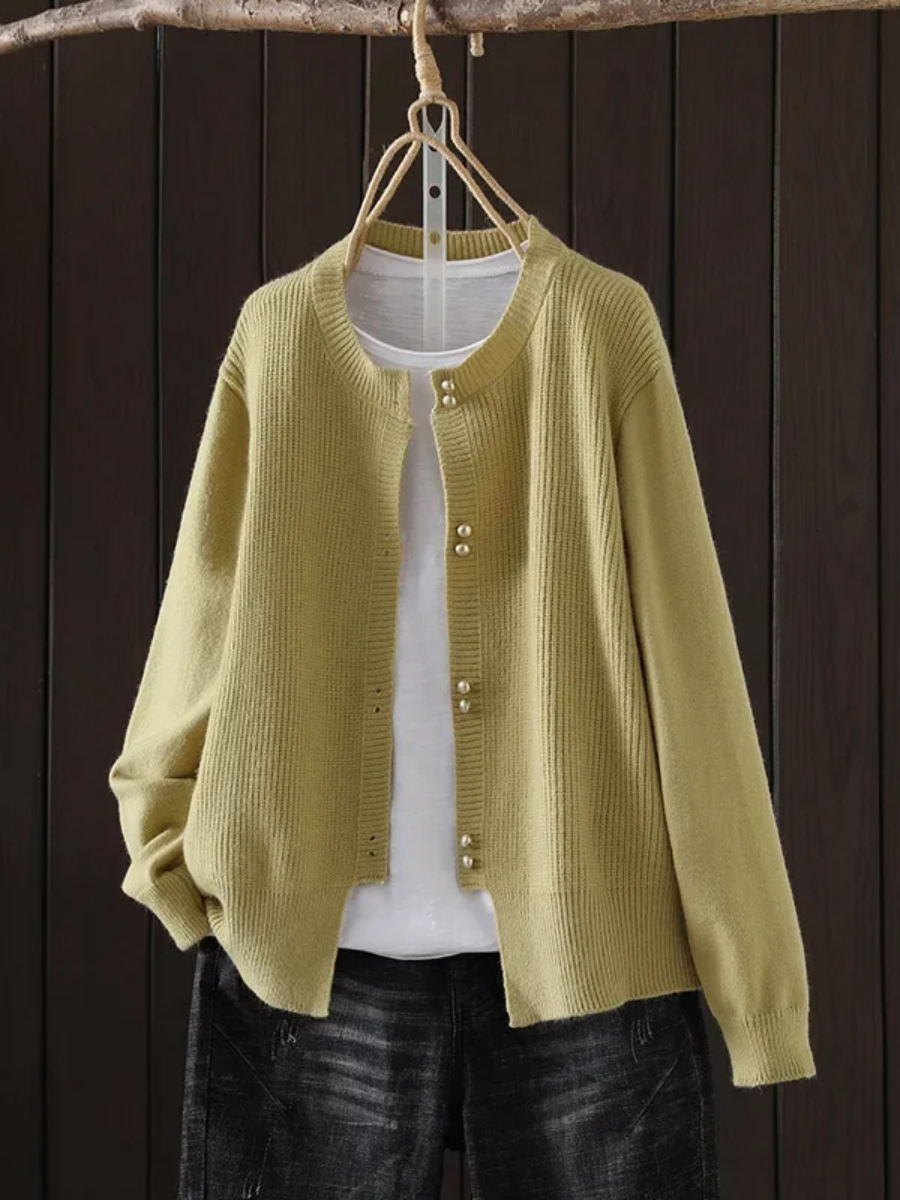 Cardigan for Women | Functional Button Closure