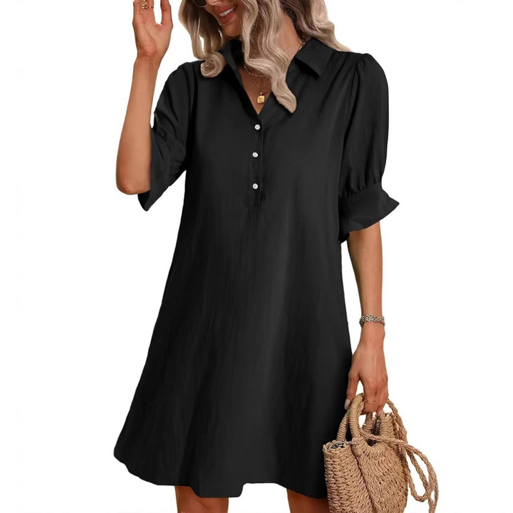 Women's Dress | Collared Neck Shirt Outfit