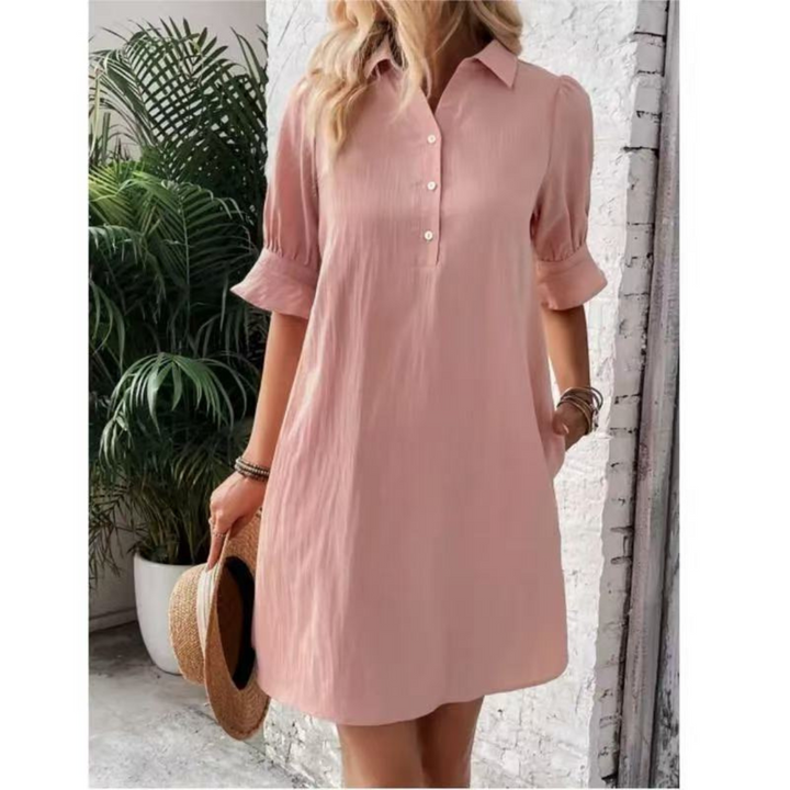Women's Dress | Collared Neck Shirt Outfit
