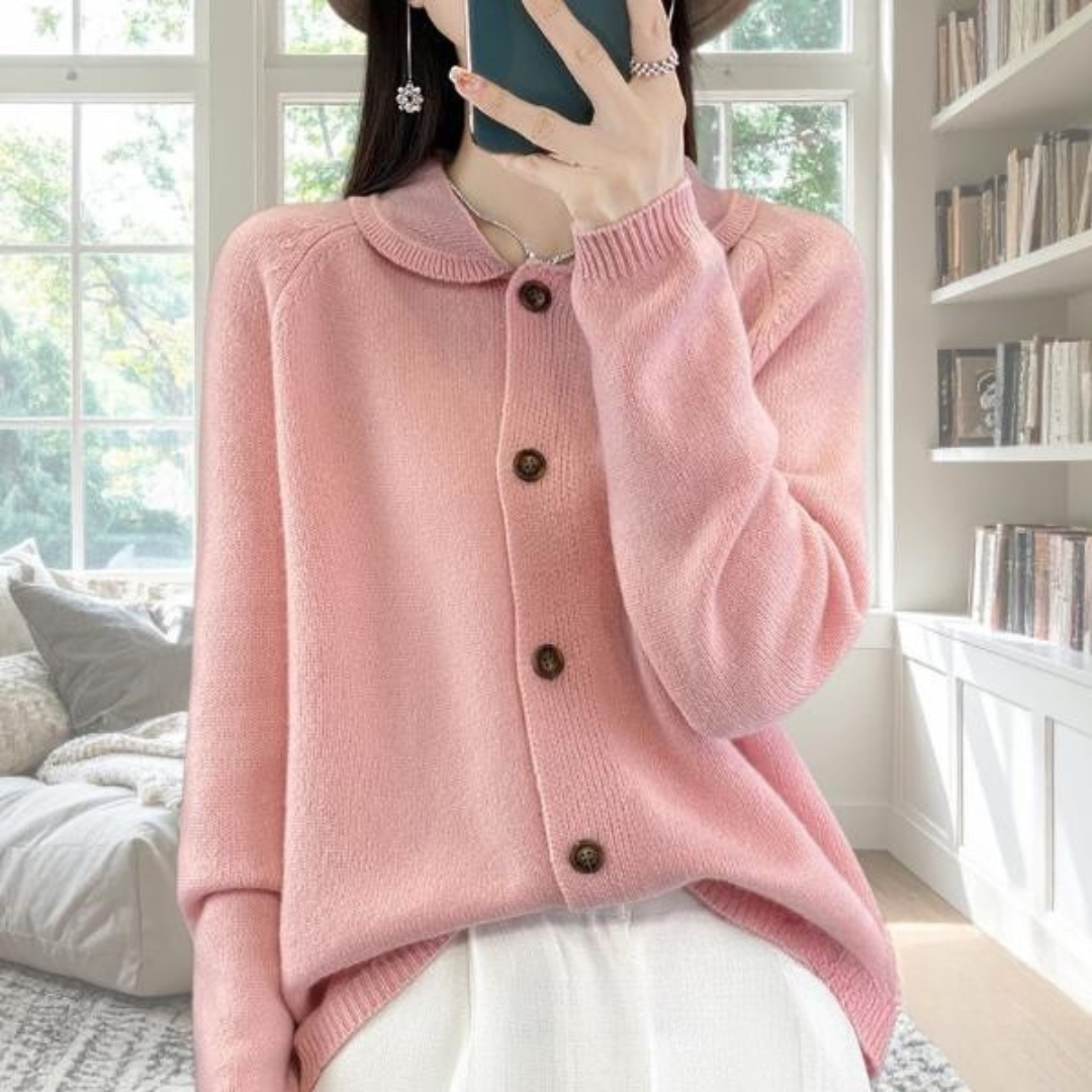 Cardigan for Women | Front Button Detail