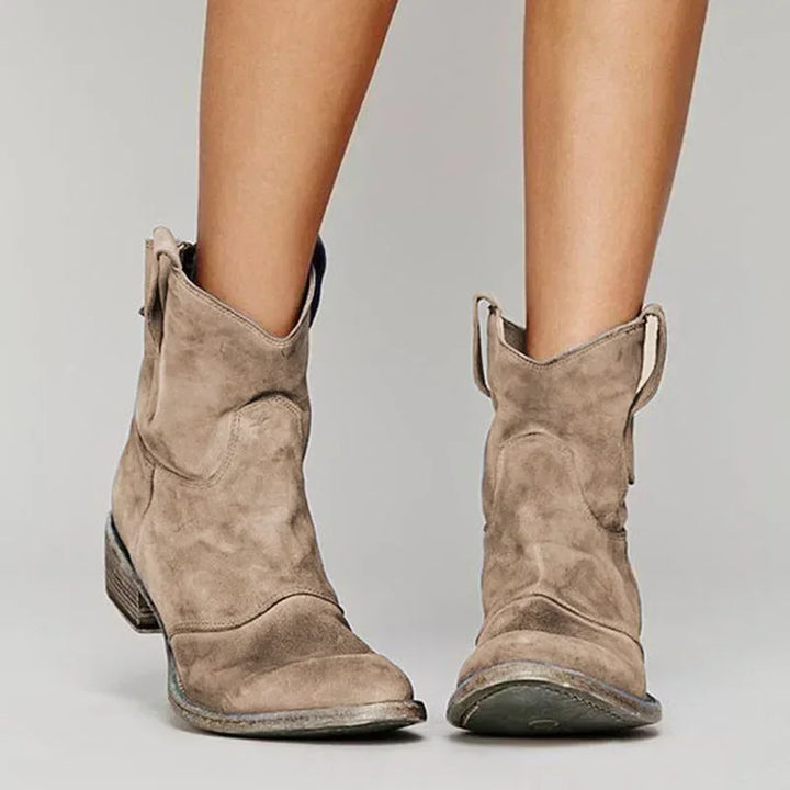 Boots For Women | Ankle Fringe Heel
