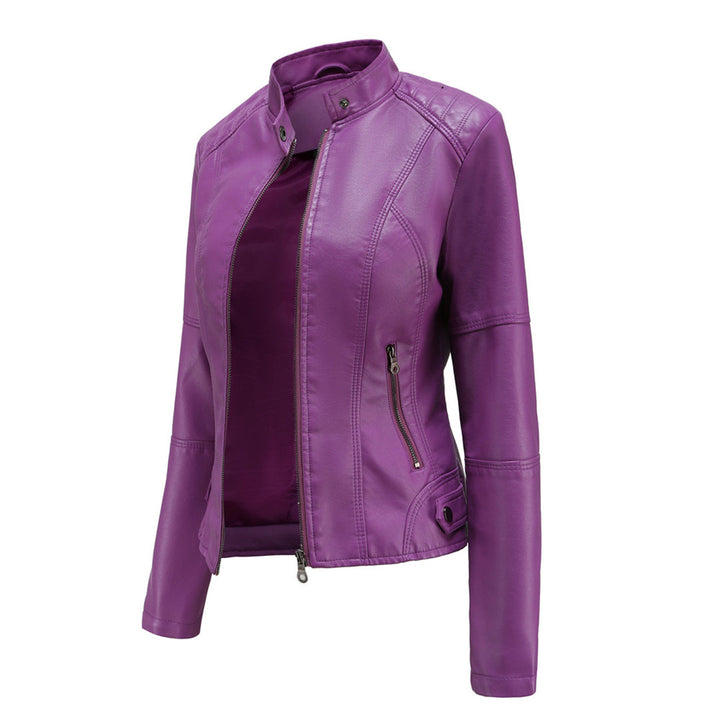 Women’s Jacket | Zip-Up Moto Fitted