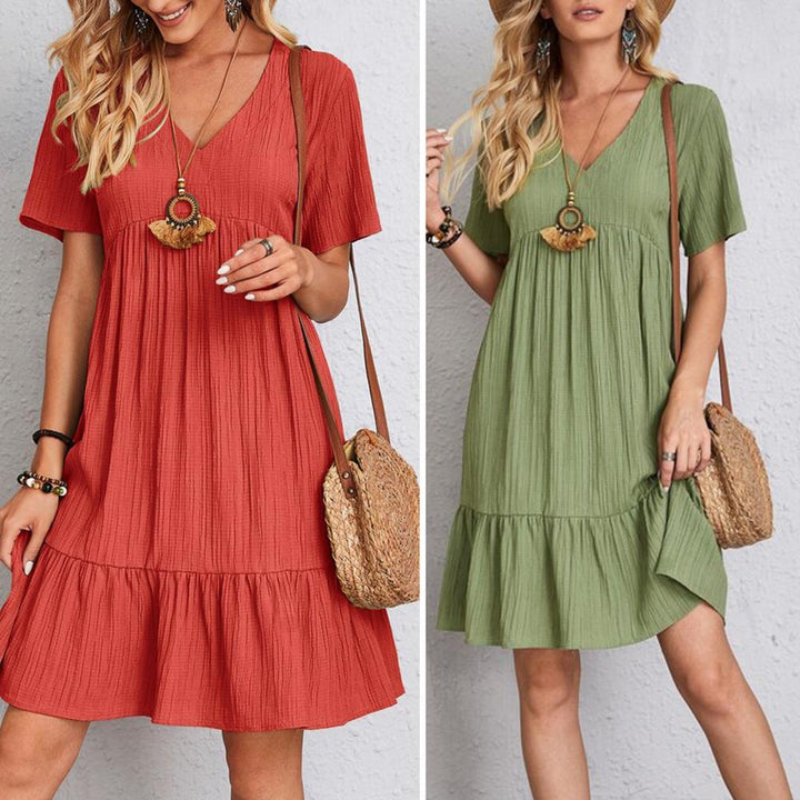 Women’s Dress | Short Sleeve Belly Coverage