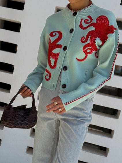 Cardigan for Women | Applique Design