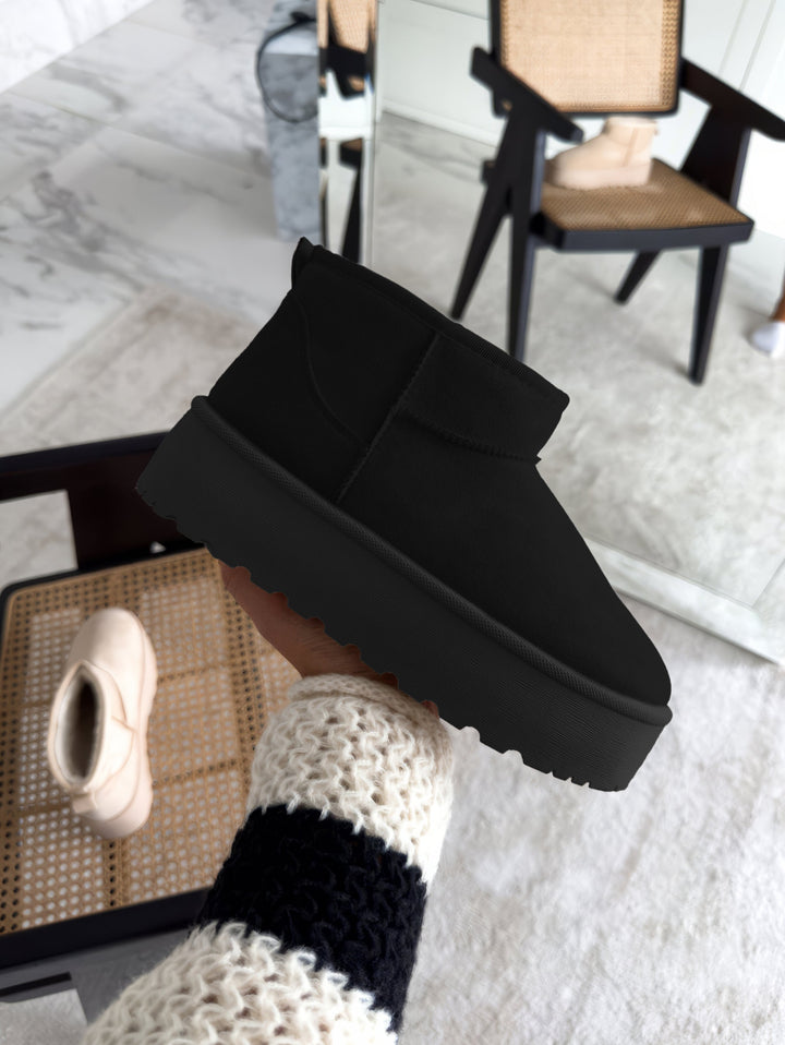 Boots For Women | Low Ankle Slip On Platform