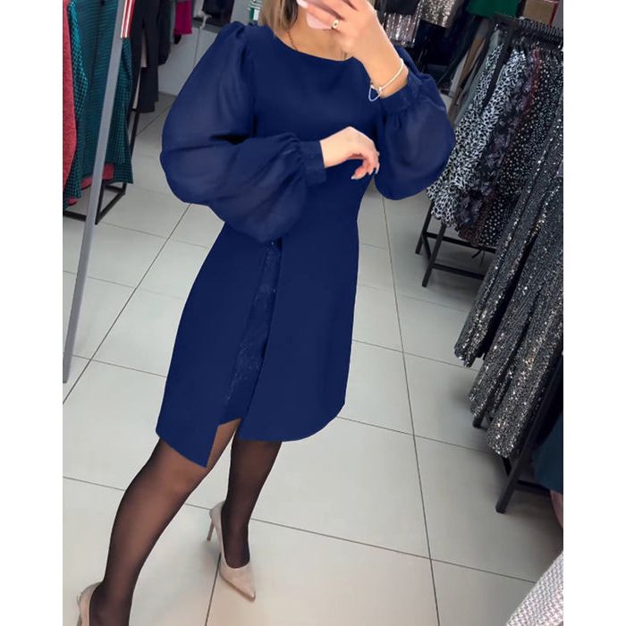 Women’s Dress | Puff-Sleeve Mini