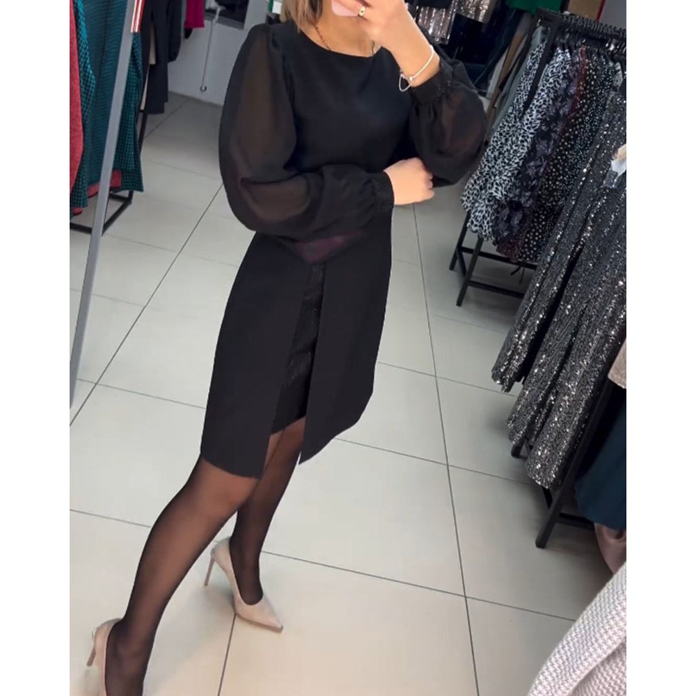 Women’s Dress | Puff-Sleeve Mini