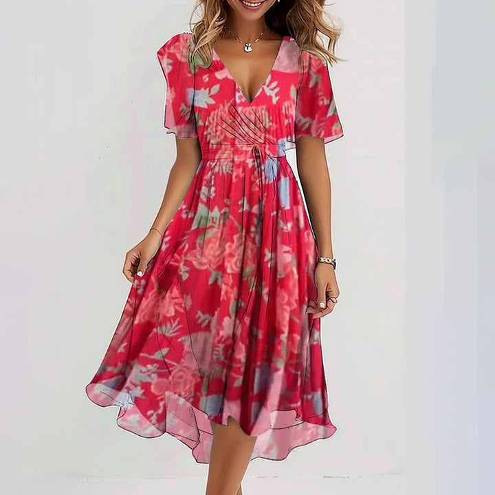 Dress For Women | Floral Midi