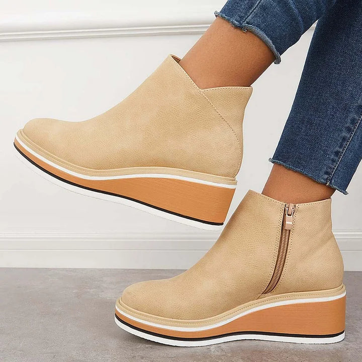 Boots For Women | Ankle Height Side Zipper Style
